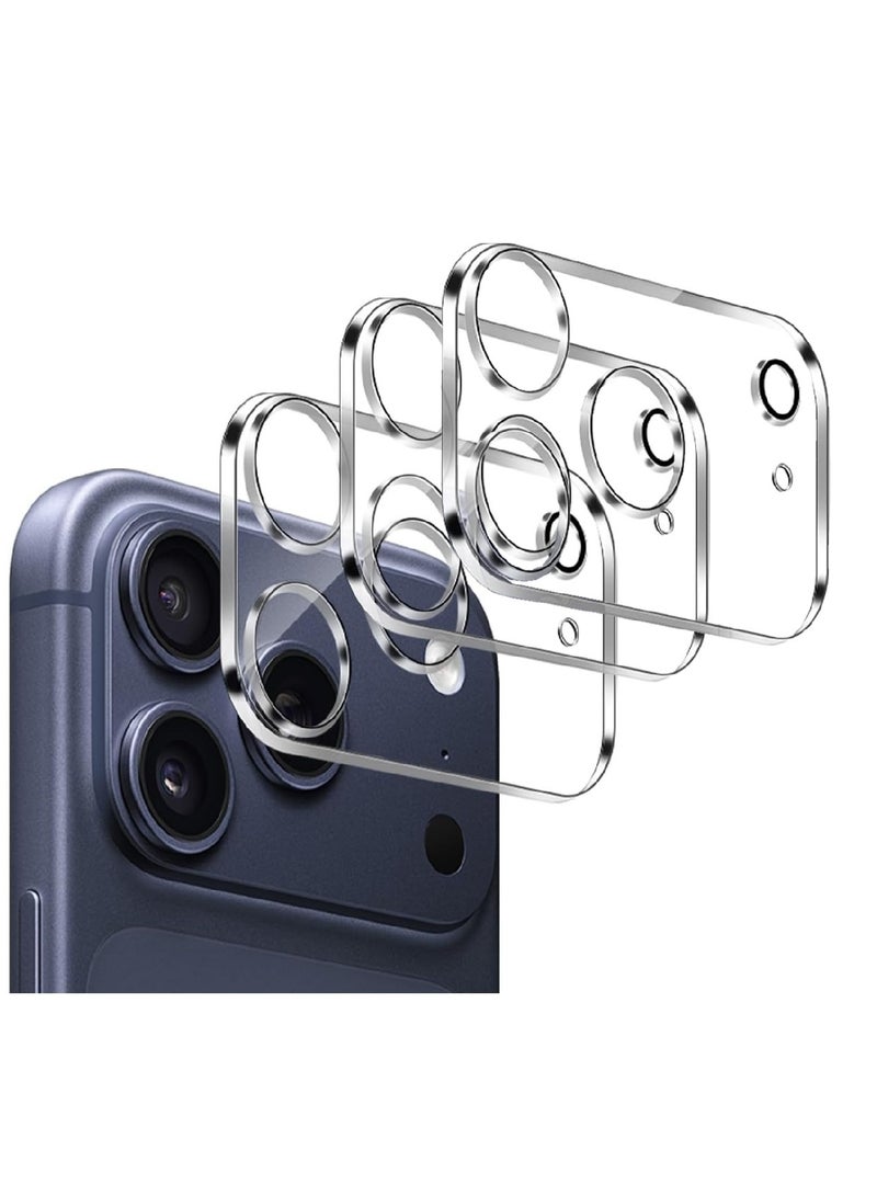 MOBM For iPhone 17 Pro Max Camera Lens Protector Pack of 3 - Image 1